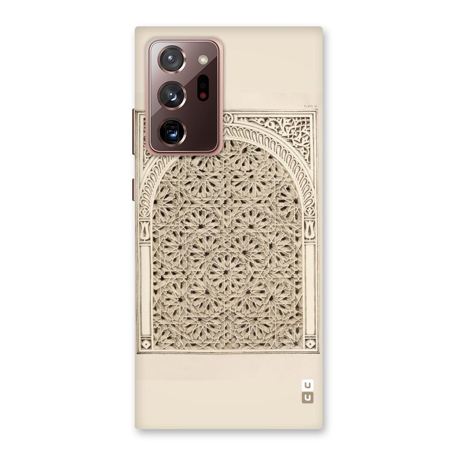 Window Ornaments Back Case for Galaxy Note 20 Ultra