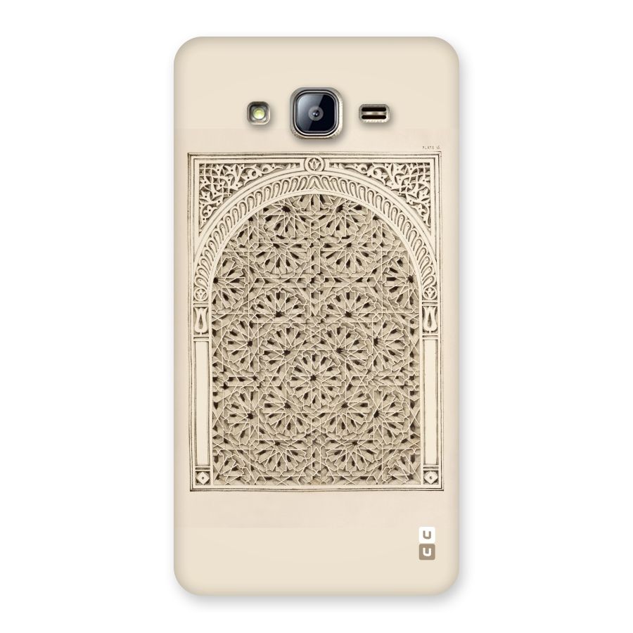 Window Ornaments Back Case for Galaxy On5