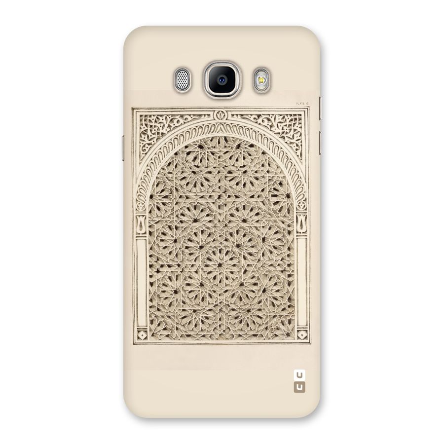 Window Ornaments Back Case for Galaxy On8