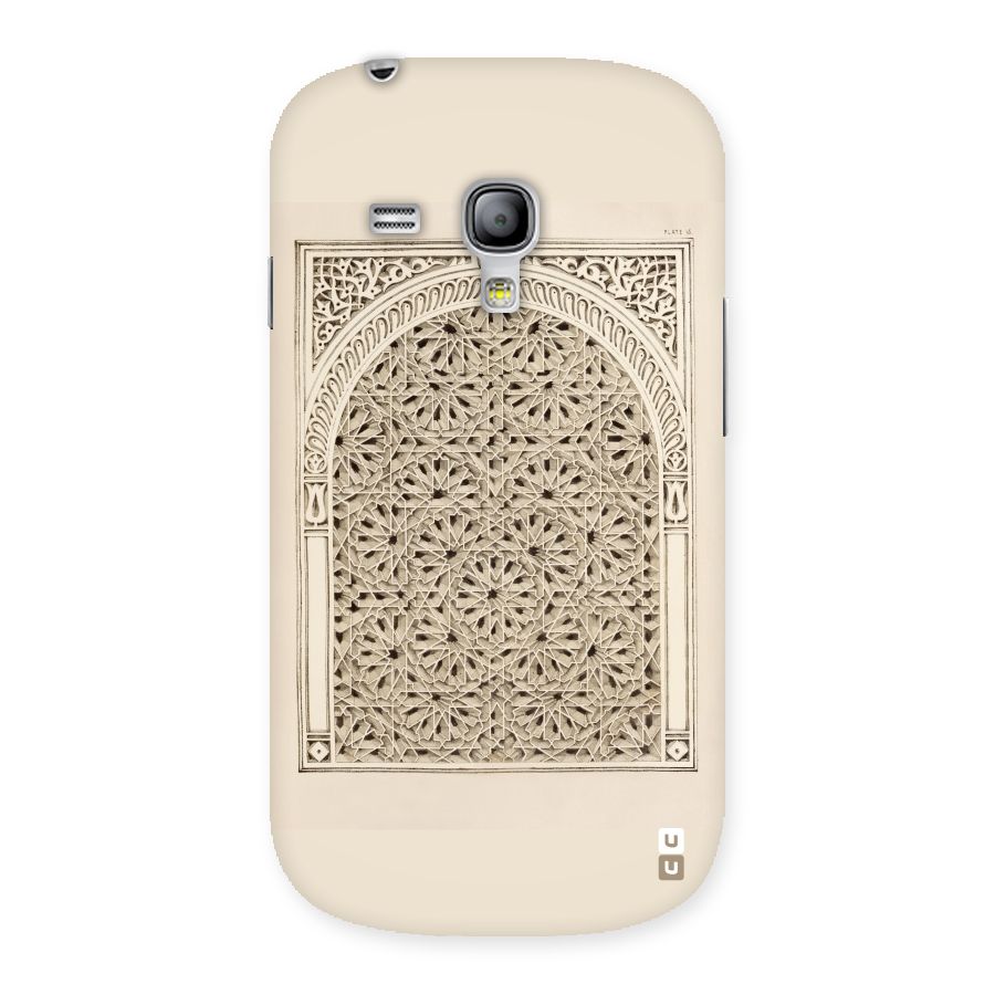 Window Ornaments Back Case for Galaxy S3 Mini