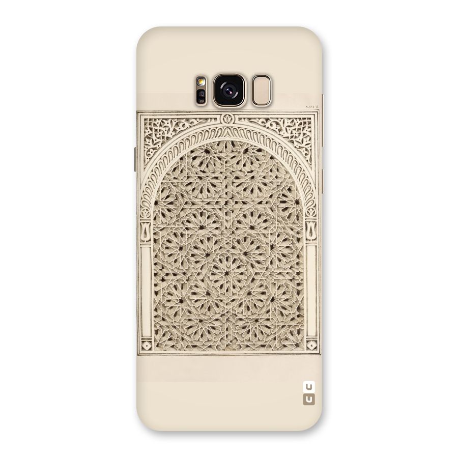 Window Ornaments Back Case for Galaxy S8 Plus