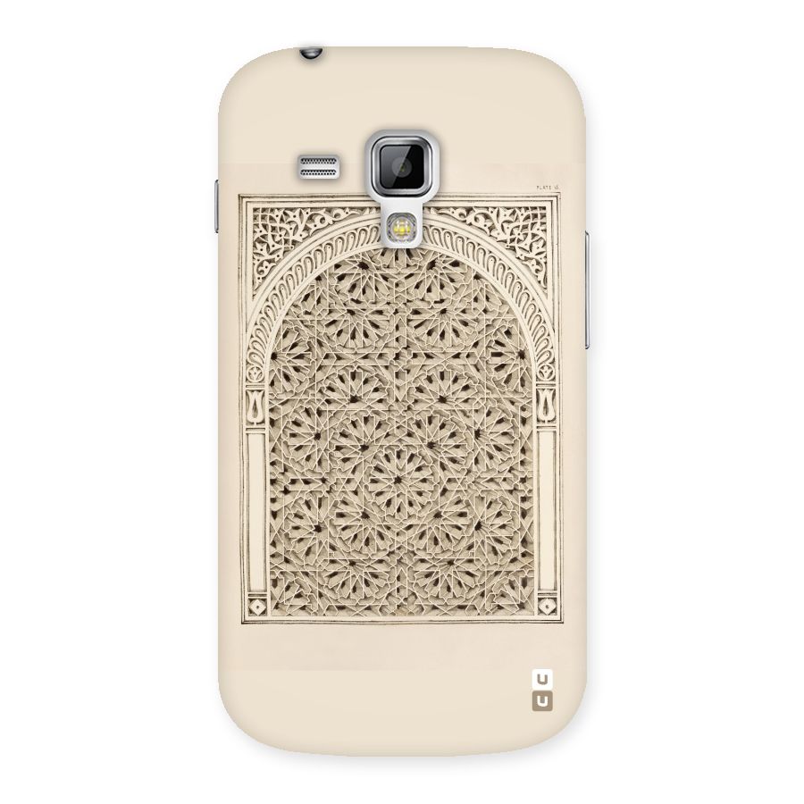 Window Ornaments Back Case for Galaxy S Duos