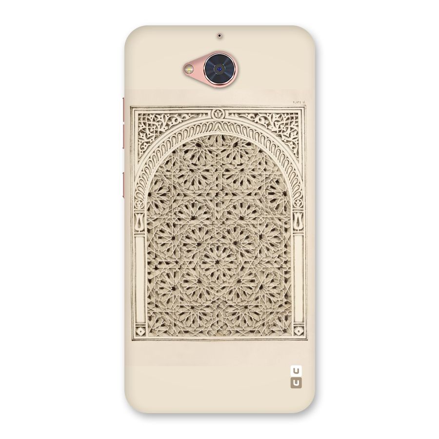 Window Ornaments Back Case for Gionee S6 Pro
