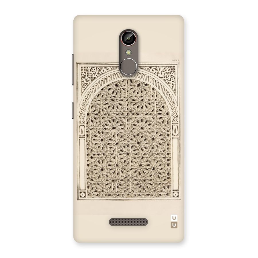 Window Ornaments Back Case for Gionee S6s