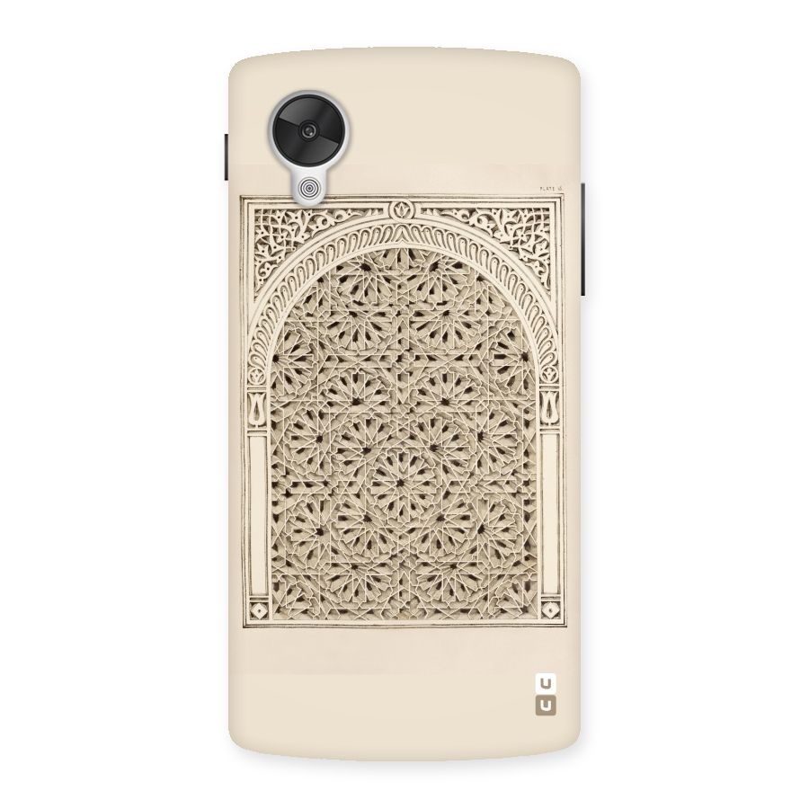Window Ornaments Back Case for Google Nexsus 5