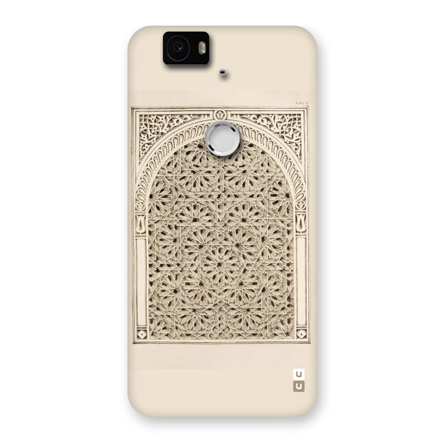 Window Ornaments Back Case for Google Nexus-6P