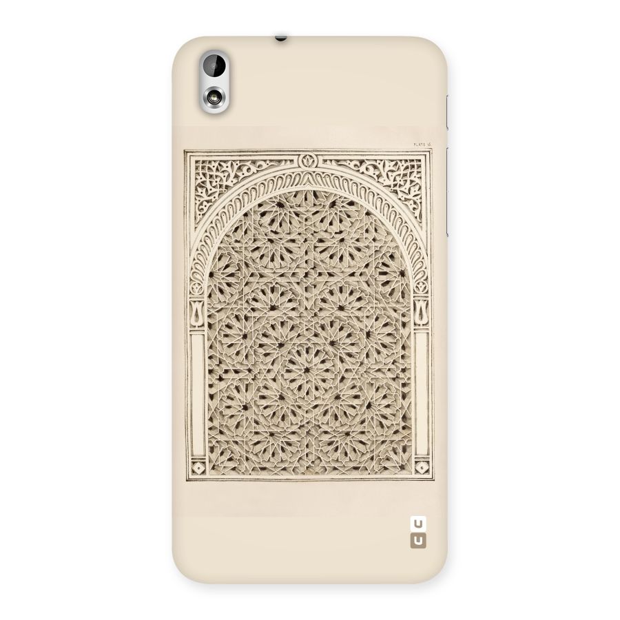 Window Ornaments Back Case for HTC Desire 816g