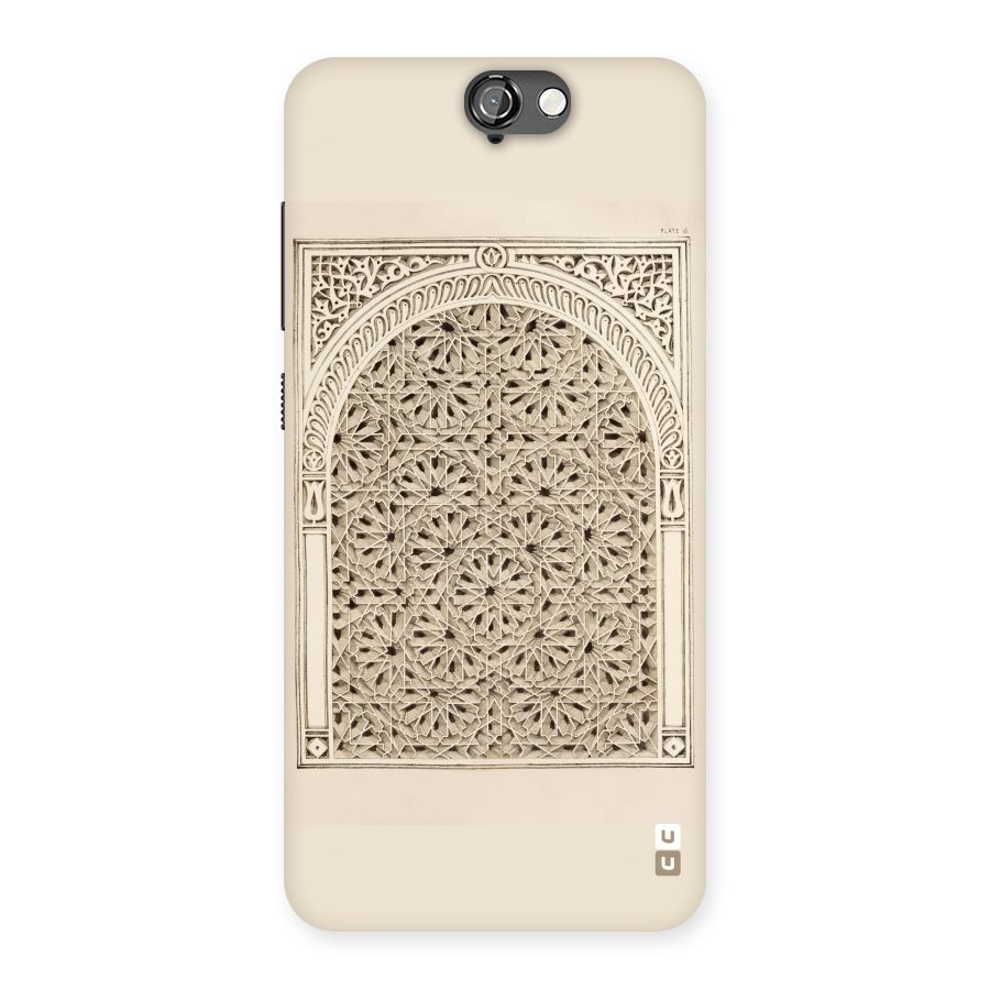 Window Ornaments Back Case for HTC One A9