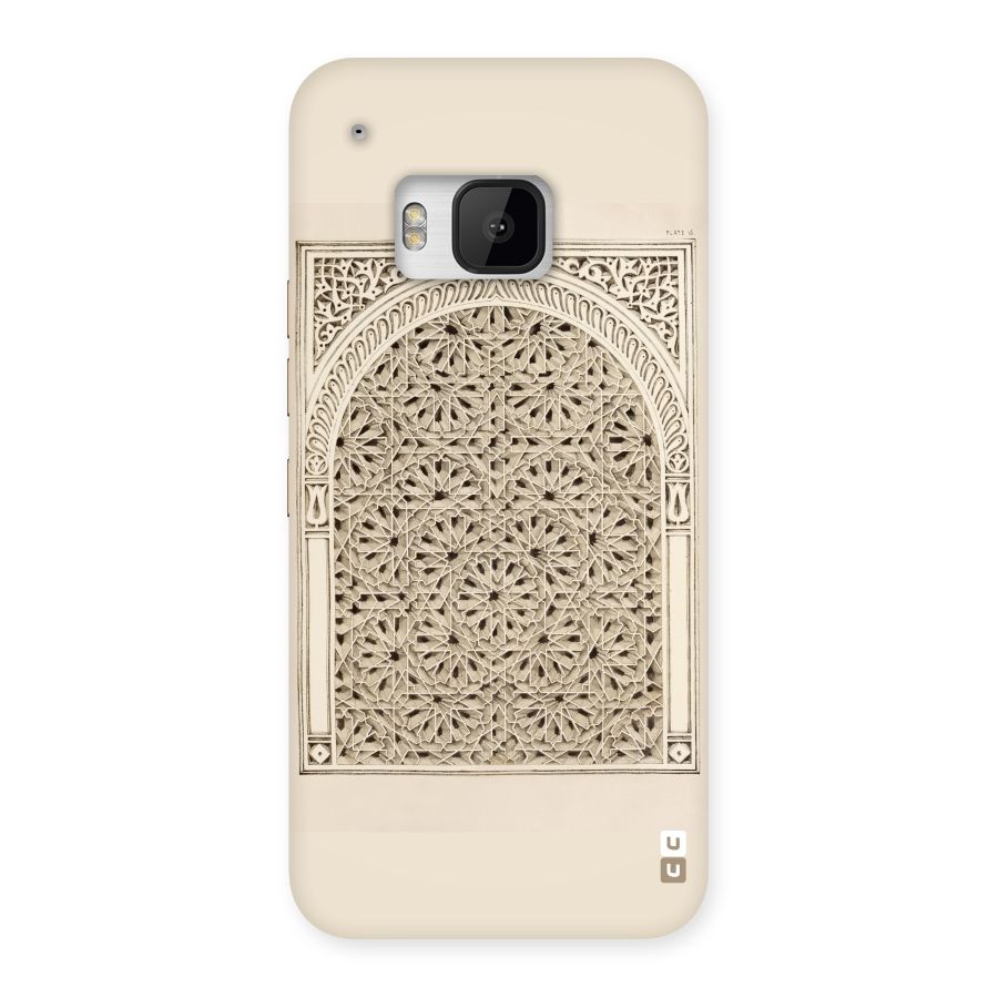 Window Ornaments Back Case for HTC One M9