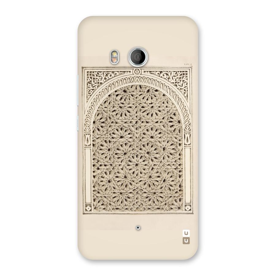 Window Ornaments Back Case for HTC U11