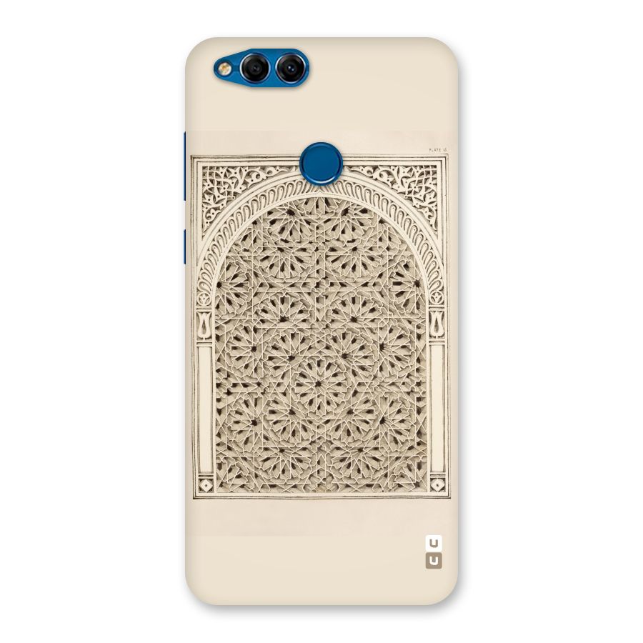 Window Ornaments Back Case for Honor 7X