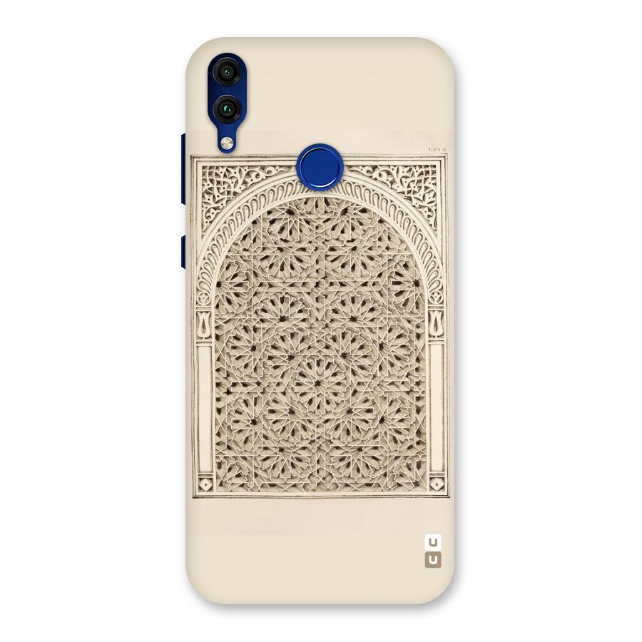 Window Ornaments Back Case for Honor 8C