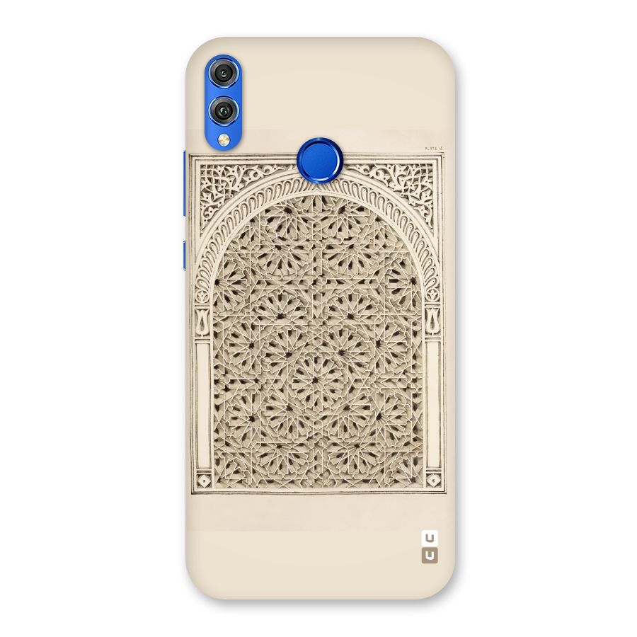 Window Ornaments Back Case for Honor 8X