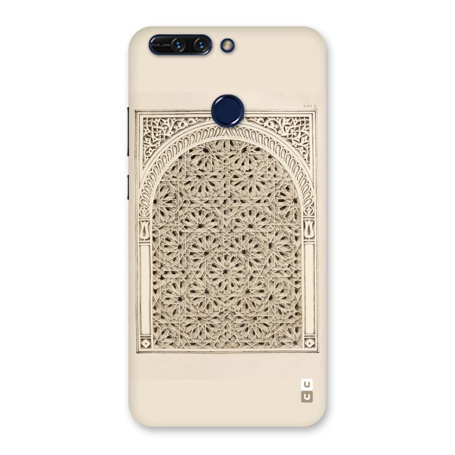Window Ornaments Back Case for Honor 8 Pro