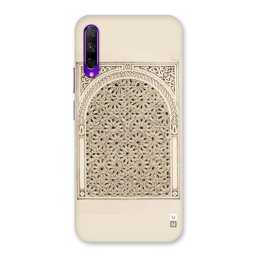 Window Ornaments Back Case for Honor 9X Pro