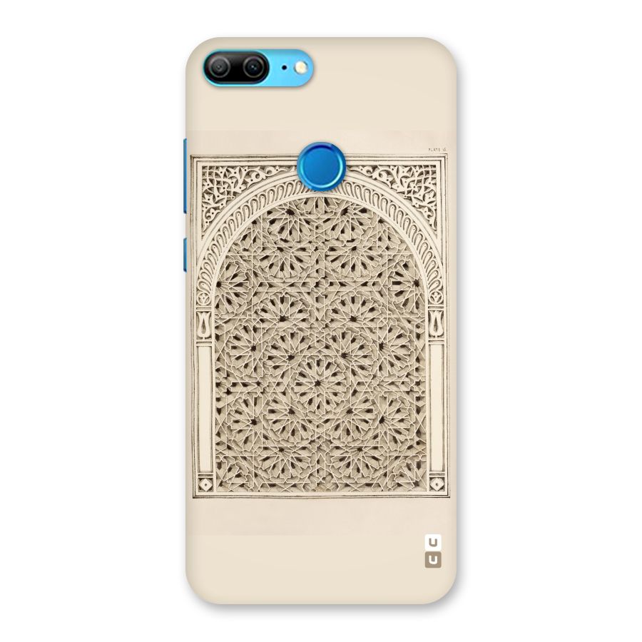Window Ornaments Back Case for Honor 9 Lite