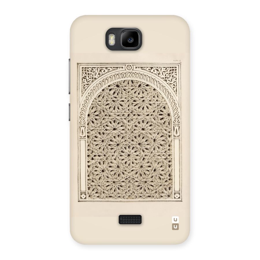 Window Ornaments Back Case for Honor Bee