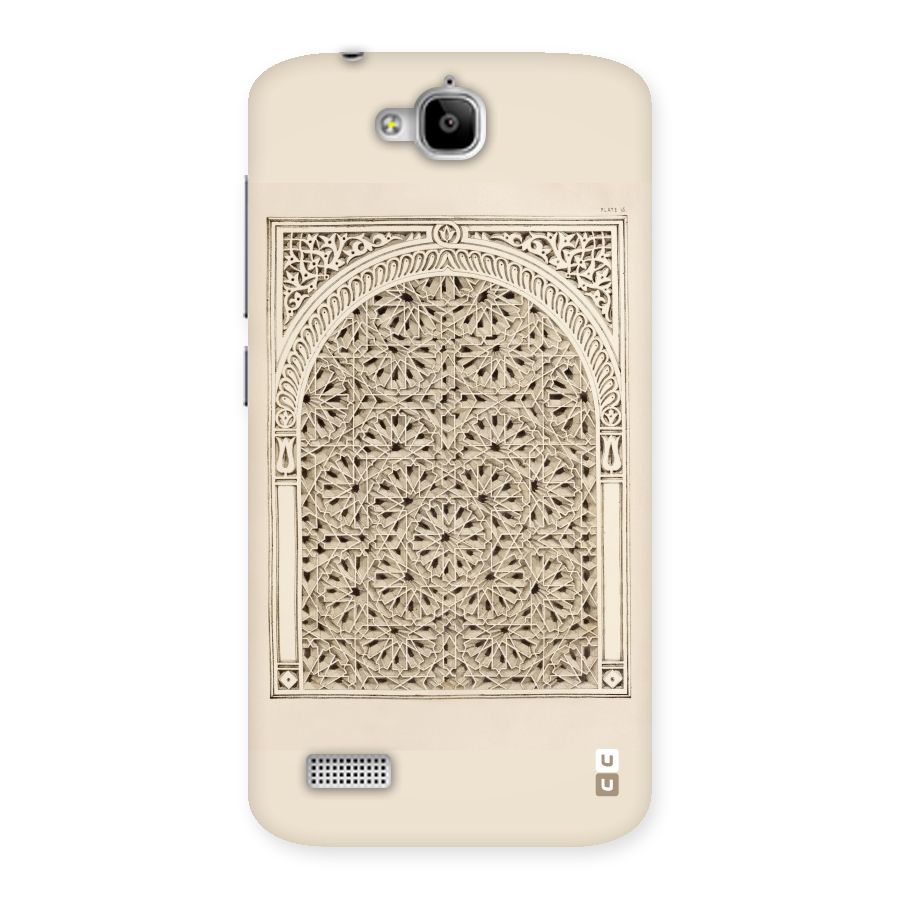 Window Ornaments Back Case for Honor Holly