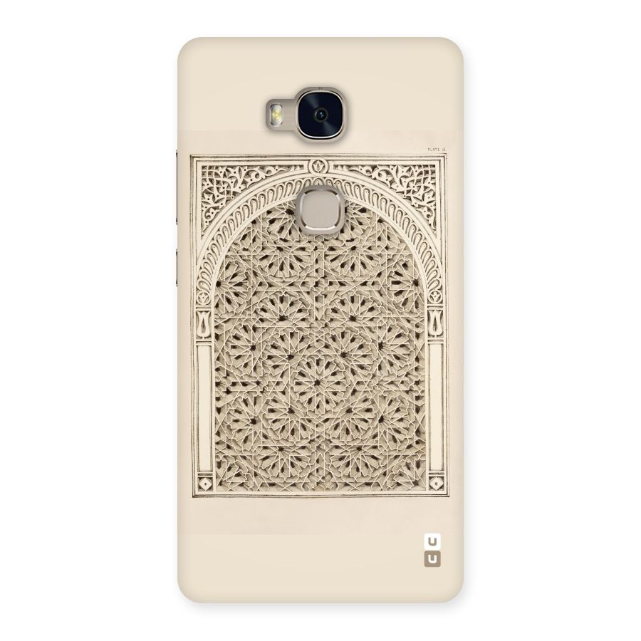 Window Ornaments Back Case for Huawei Honor 5X