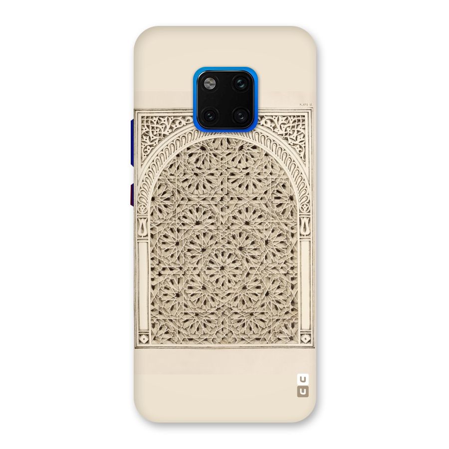 Window Ornaments Back Case for Huawei Mate 20 Pro