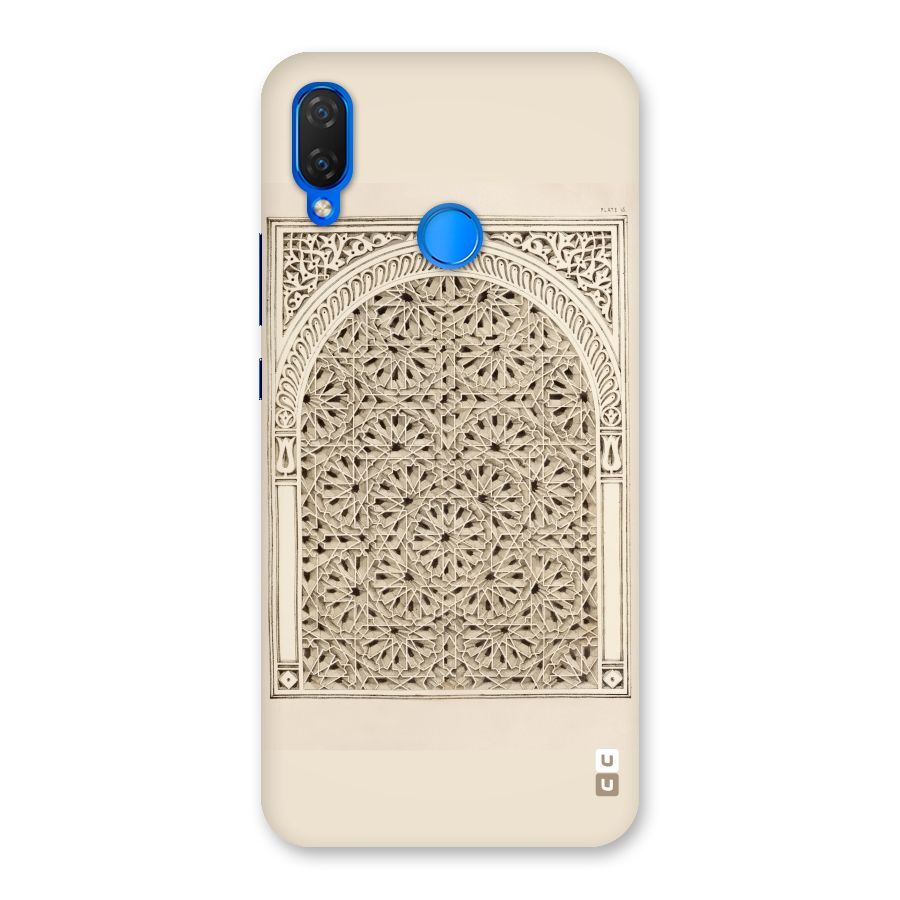Window Ornaments Back Case for Huawei P Smart+