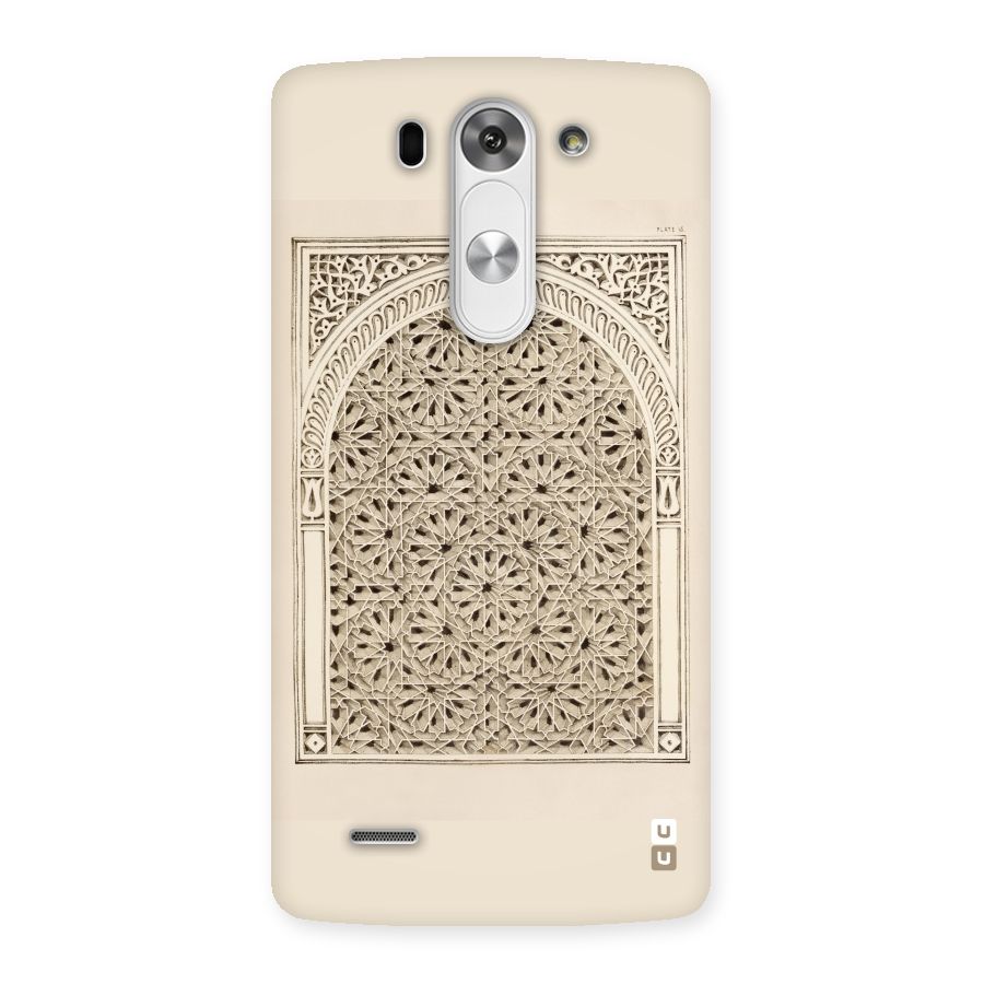 Window Ornaments Back Case for LG G3 Beat