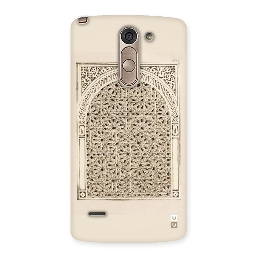 Window Ornaments Back Case for LG G3 Stylus