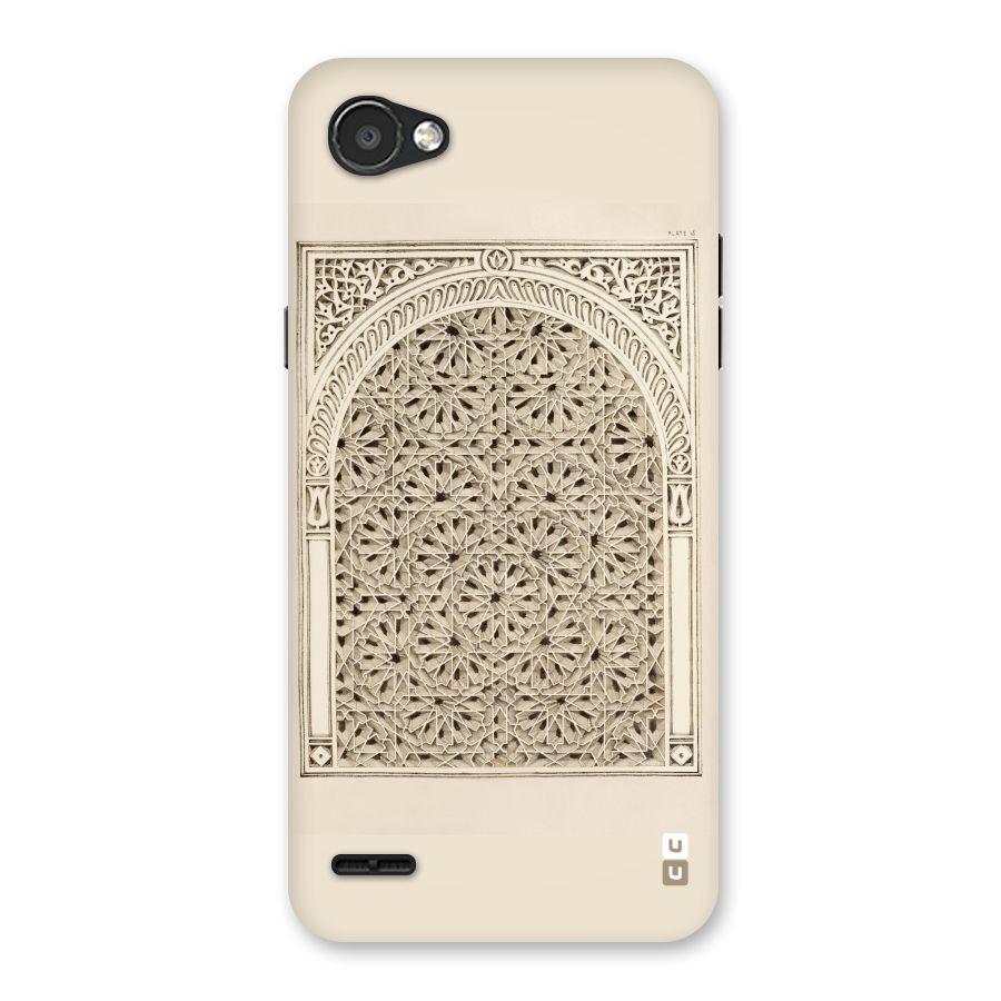 Window Ornaments Back Case for LG Q6