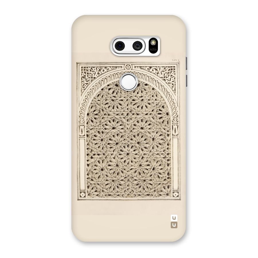 Window Ornaments Back Case for LG V30
