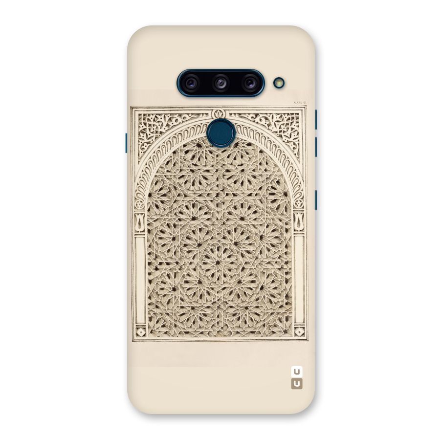 Window Ornaments Back Case for LG  V40 ThinQ
