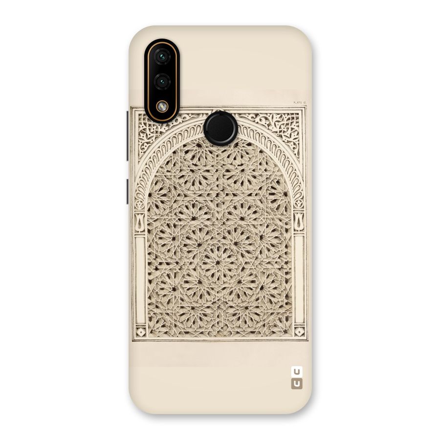Window Ornaments Back Case for Lenovo A6 Note