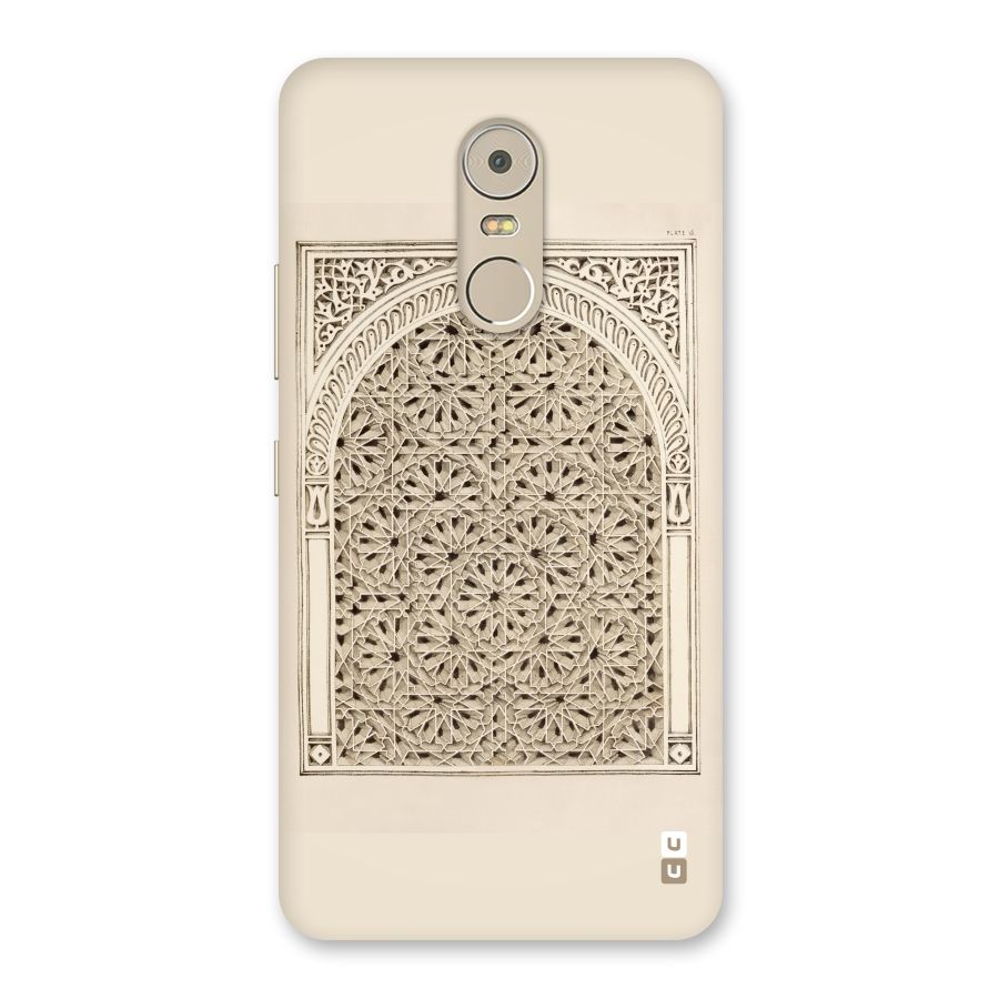 Window Ornaments Back Case for Lenovo K6 Note