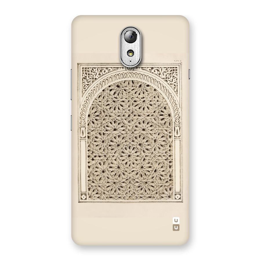 Window Ornaments Back Case for Lenovo Vibe P1M