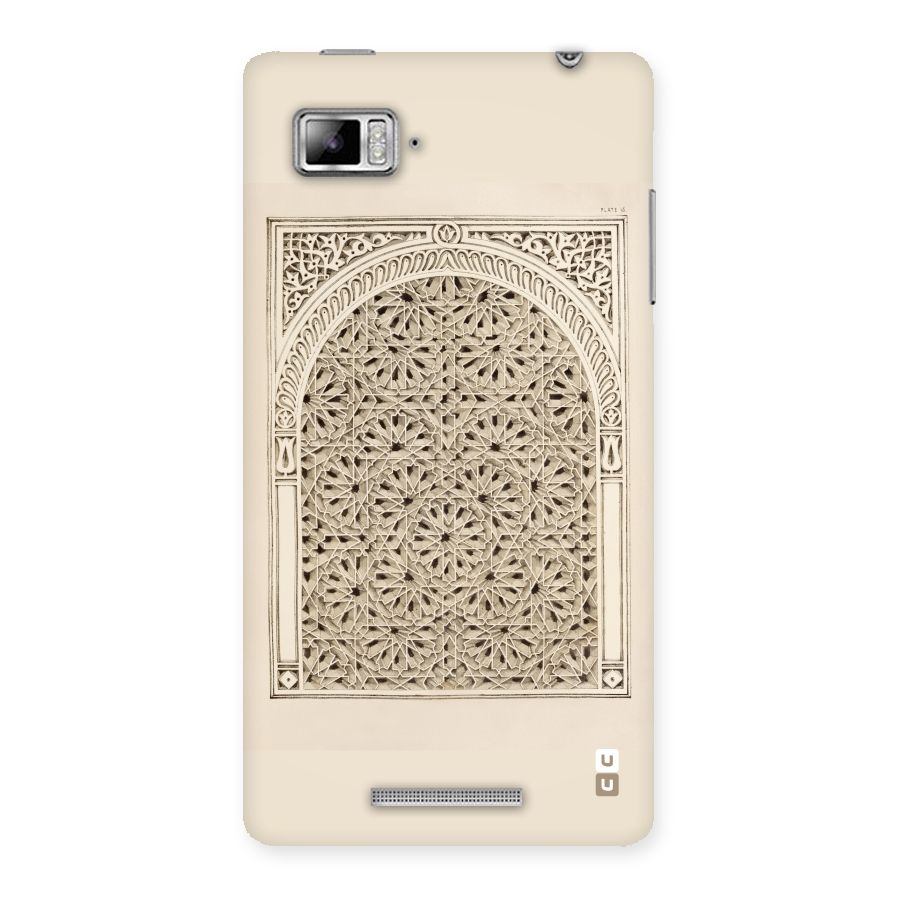 Window Ornaments Back Case for Lenovo Vibe Z K910