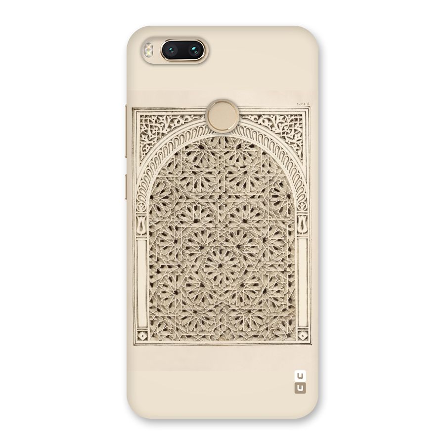 Window Ornaments Back Case for Mi A1