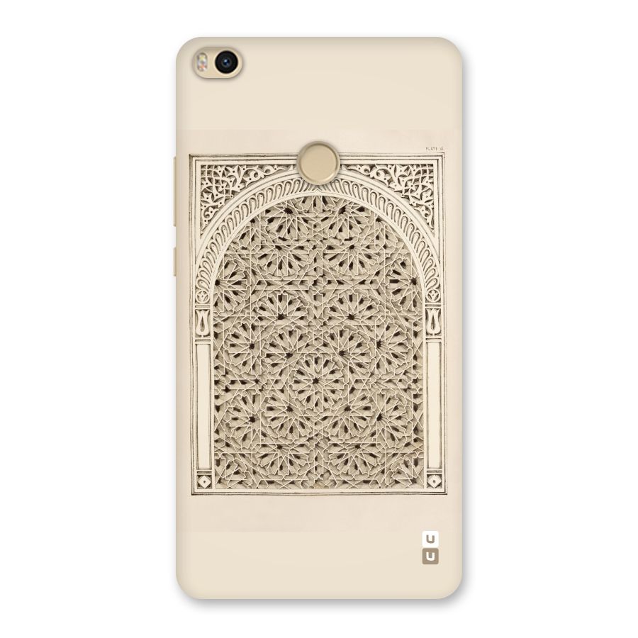 Window Ornaments Back Case for Mi Max 2