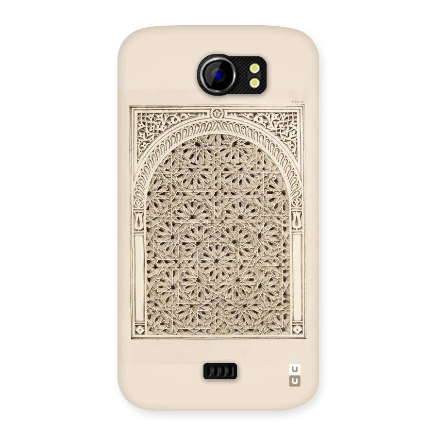 Window Ornaments Back Case for Micromax Canvas 2 A110