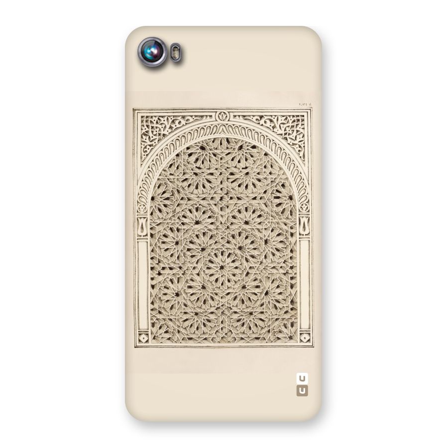 Window Ornaments Back Case for Micromax Canvas Fire 4 A107