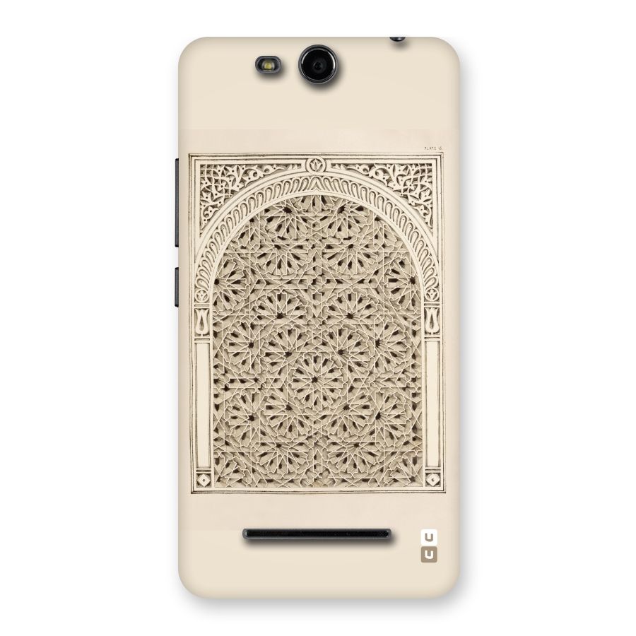 Window Ornaments Back Case for Micromax Canvas Juice 3 Q392