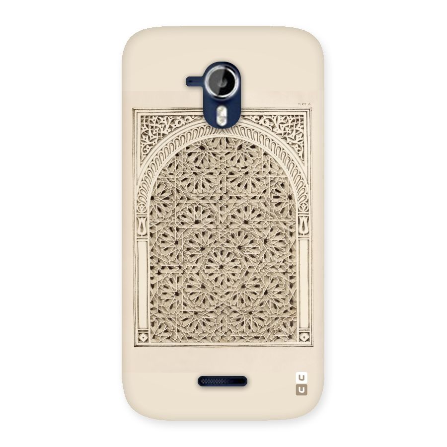 Window Ornaments Back Case for Micromax Canvas Magnus A117