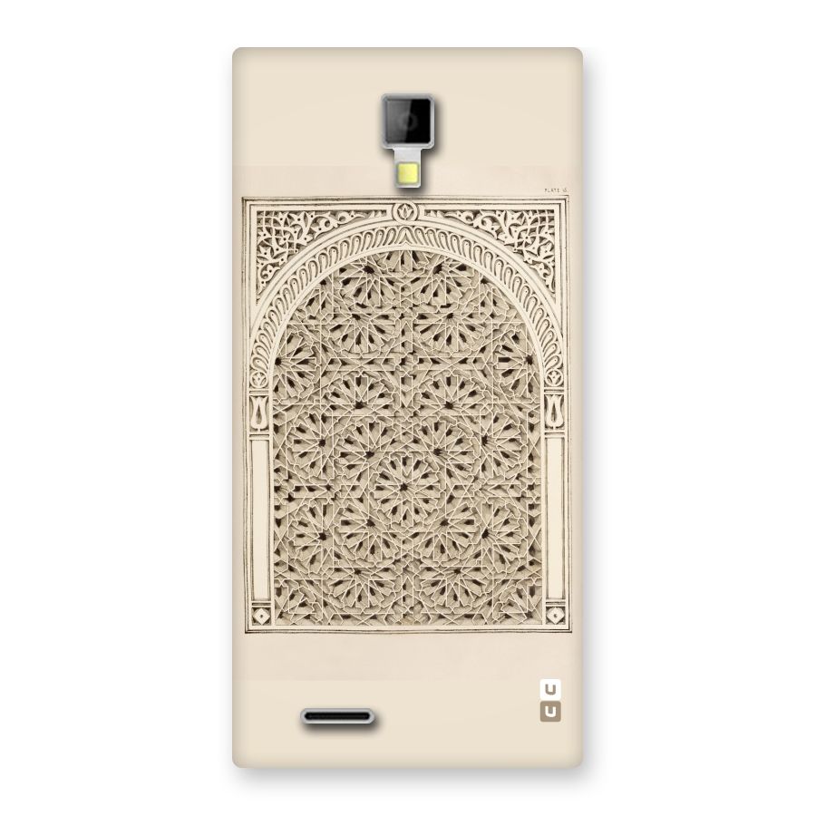 Window Ornaments Back Case for Micromax Canvas Xpress A99