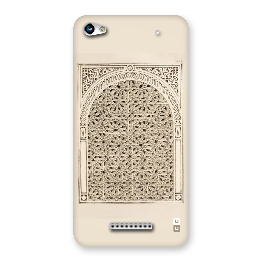 Window Ornaments Back Case for Micromax Hue 2