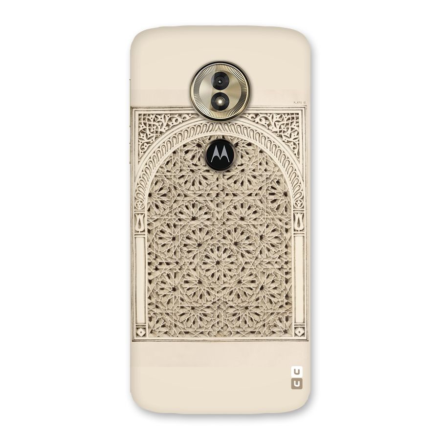 Window Ornaments Back Case for Moto G6 Play