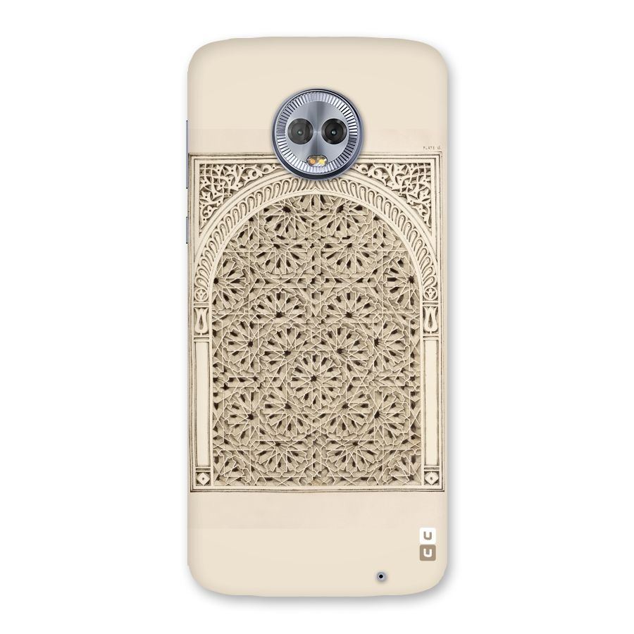 Window Ornaments Back Case for Moto G6 Plus
