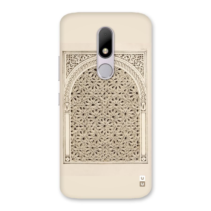 Window Ornaments Back Case for Moto M