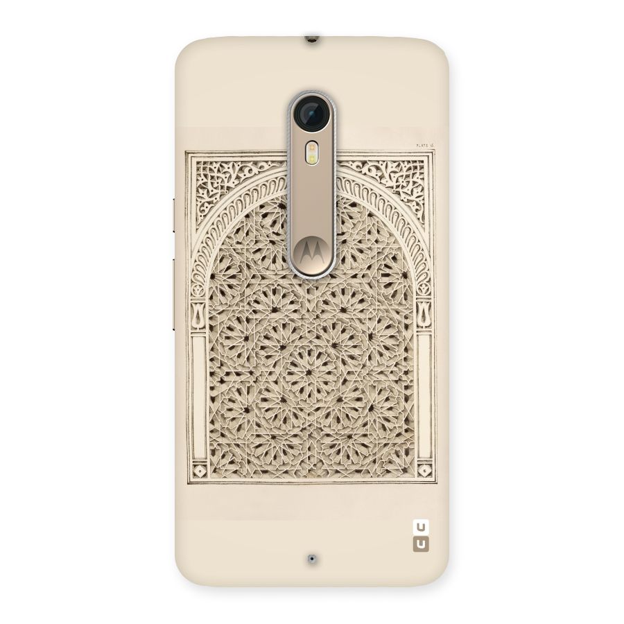 Window Ornaments Back Case for Motorola Moto X Style