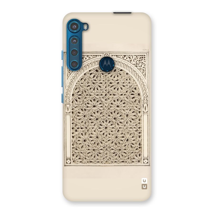 Window Ornaments Back Case for Motorola One Fusion Plus