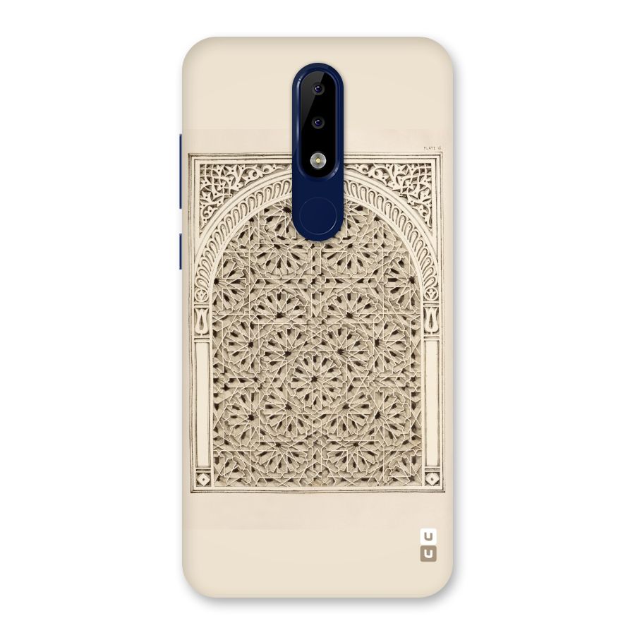 Window Ornaments Back Case for Nokia 5.1 Plus