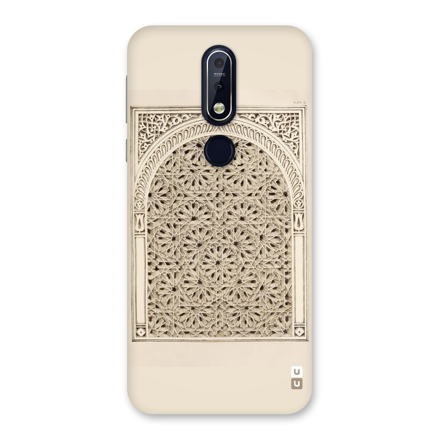 Window Ornaments Back Case for Nokia 7.1