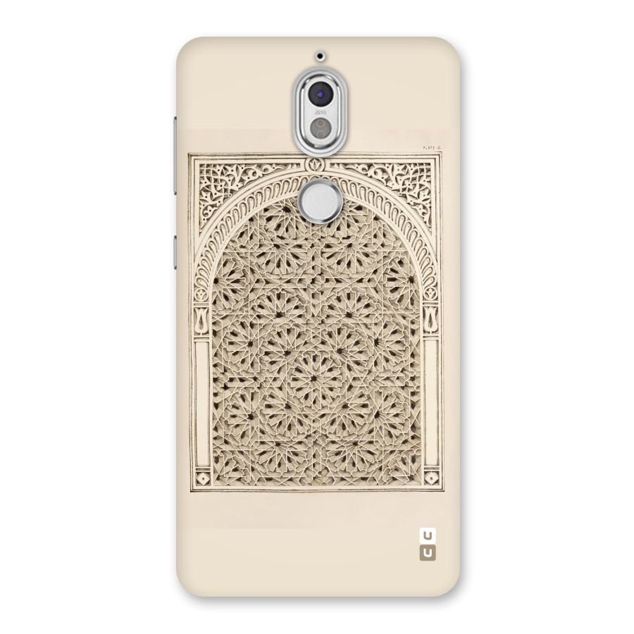 Window Ornaments Back Case for Nokia 7